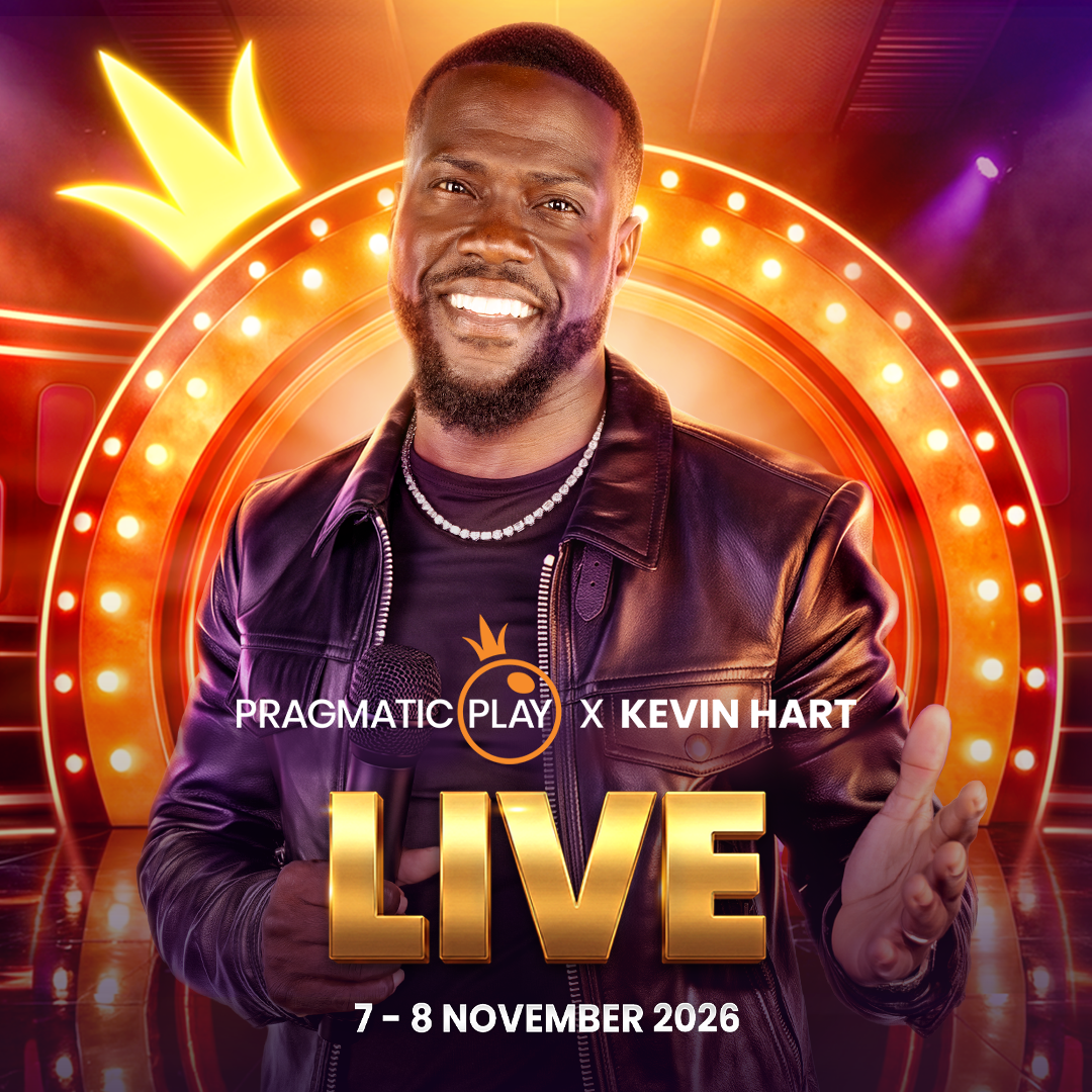 Pragmatic Play × Kevin Hart — live casino event on 7–8 November 2026