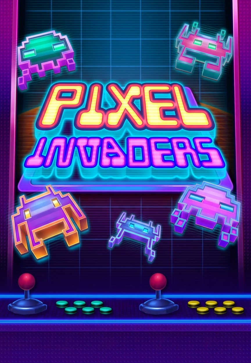 Pixel Invaders – ігровий автомат з високим RTP | GamblingShot