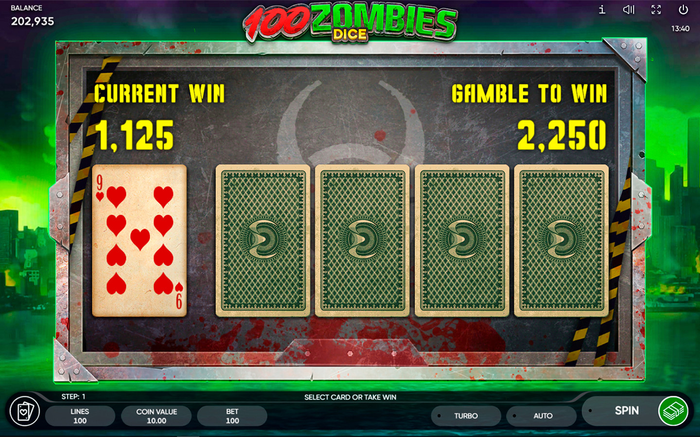 100 Zombies Dice — Game screenshots 2 | GamblingShot
