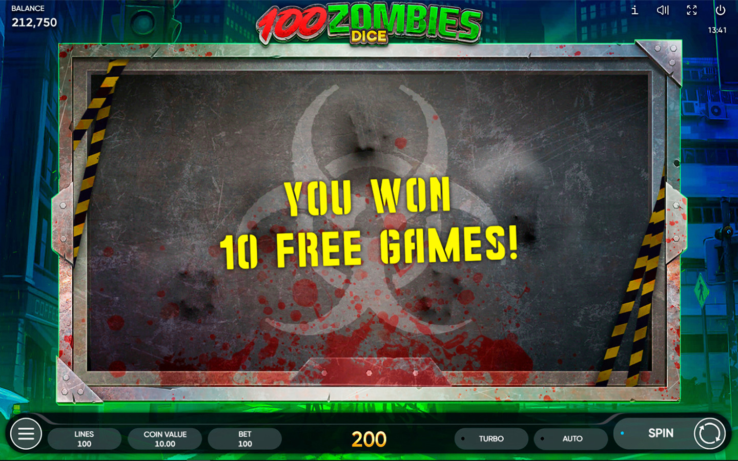100 Zombies Dice — Game screenshots 6 | GamblingShot