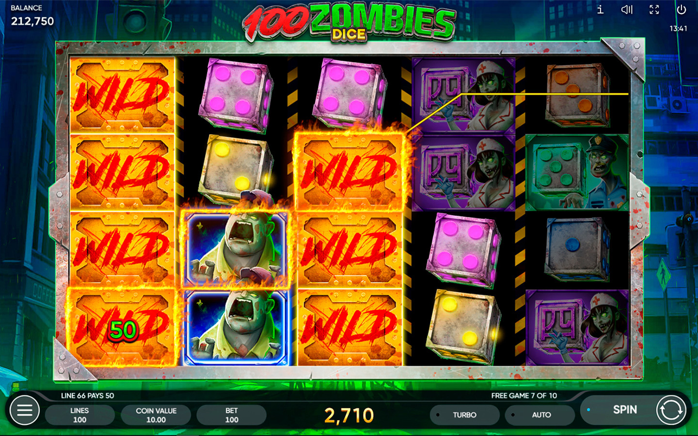 100 Zombies Dice — Game screenshots 7 | GamblingShot