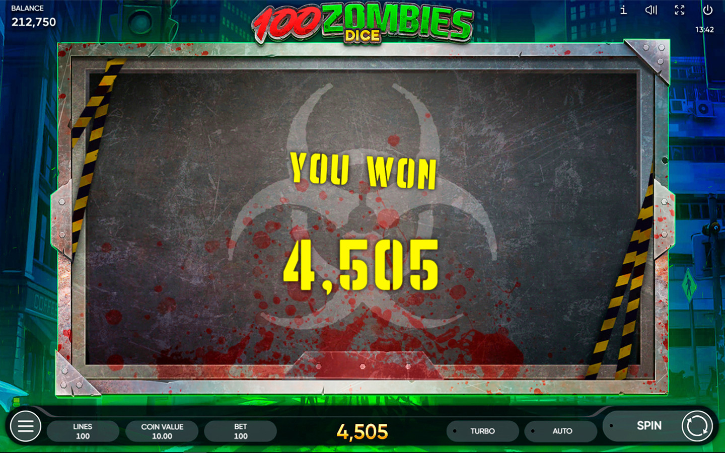 100 Zombies Dice — Game screenshots 8 | GamblingShot