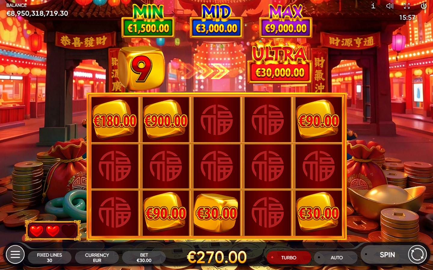 3 Coin Towers Dice — Скриншоты из игры 1 | GamblingShot