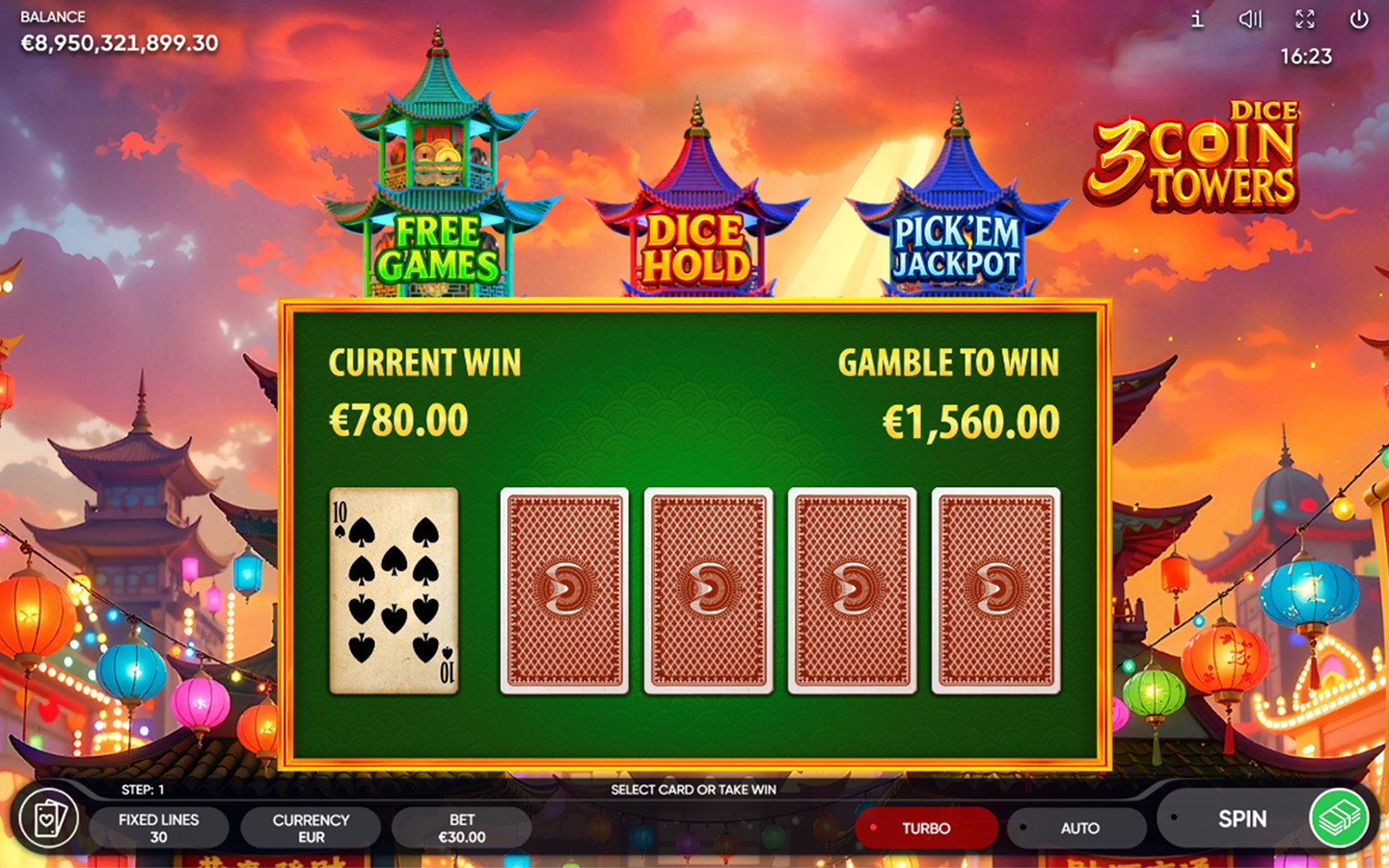3 Coin Towers Dice — Скриншоты из игры 6 | GamblingShot