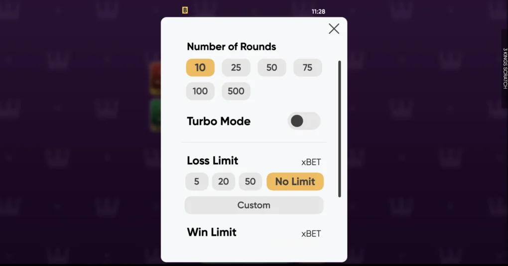 3 Kings Scratch — Game screenshots 3 | GamblingShot