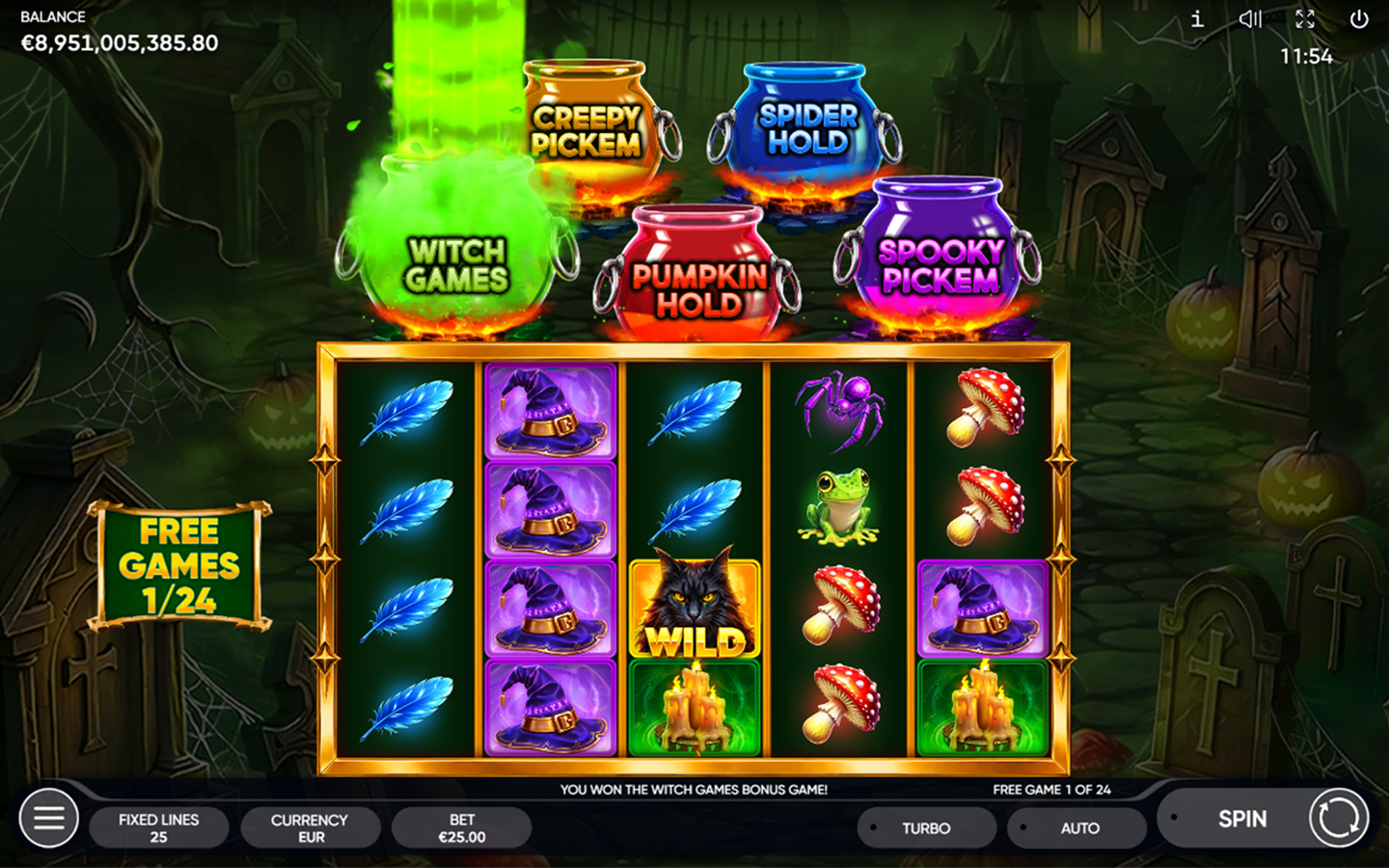5 Witch Pots — Скриншоты из игры 6 | GamblingShot