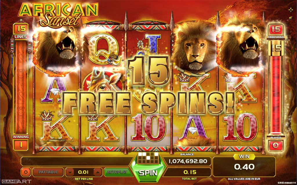 African Sunset — Скріншоти з гри 3 | GamblingShot