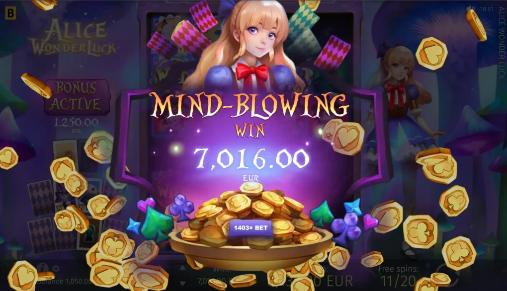 Alice WonderLuck — Скриншоты из игры 3 | GamblingShot