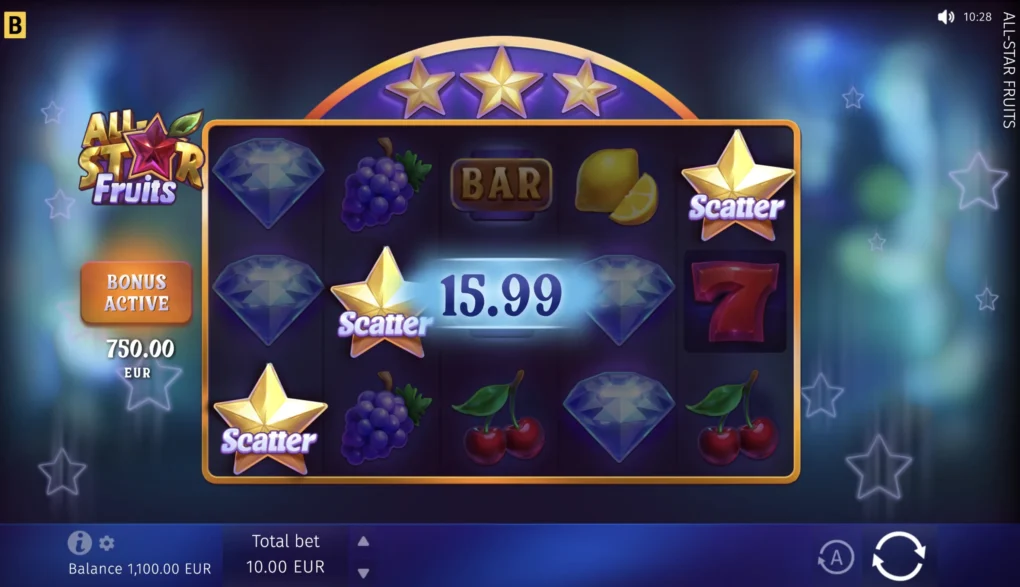 All-Star Fruits — Скриншоты из игры 4 | GamblingShot