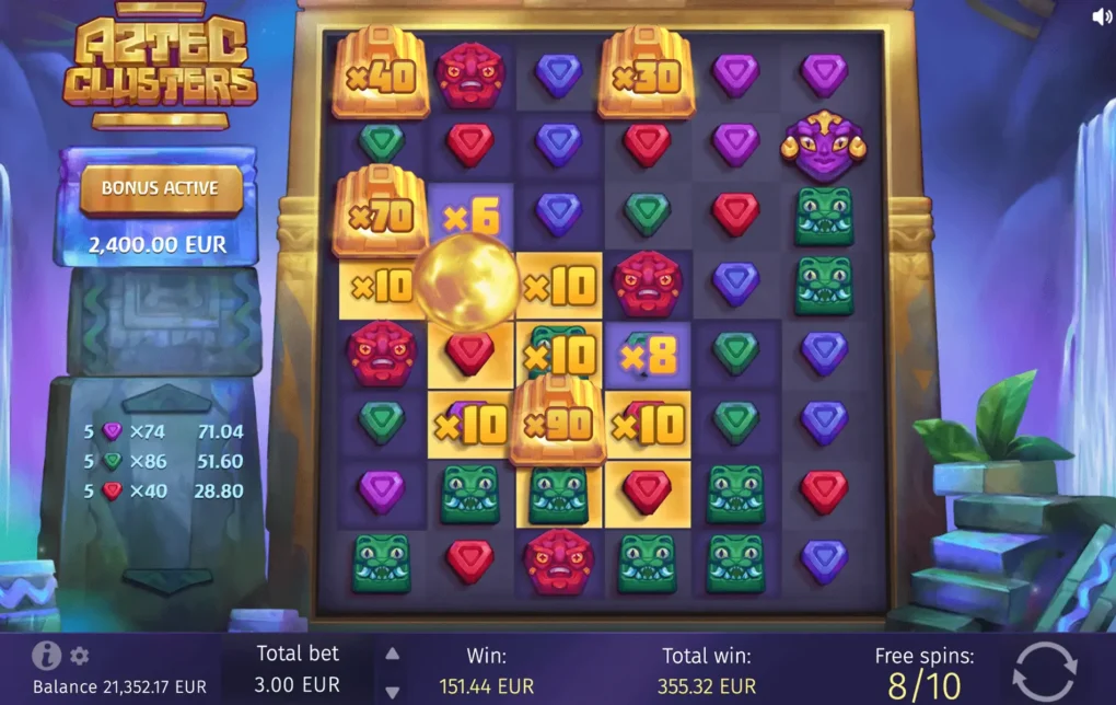 Aztec Clusters — Скриншоты из игры 5 | GamblingShot