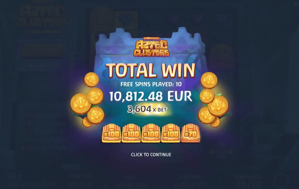 Aztec Clusters — Скриншоты из игры 6 | GamblingShot