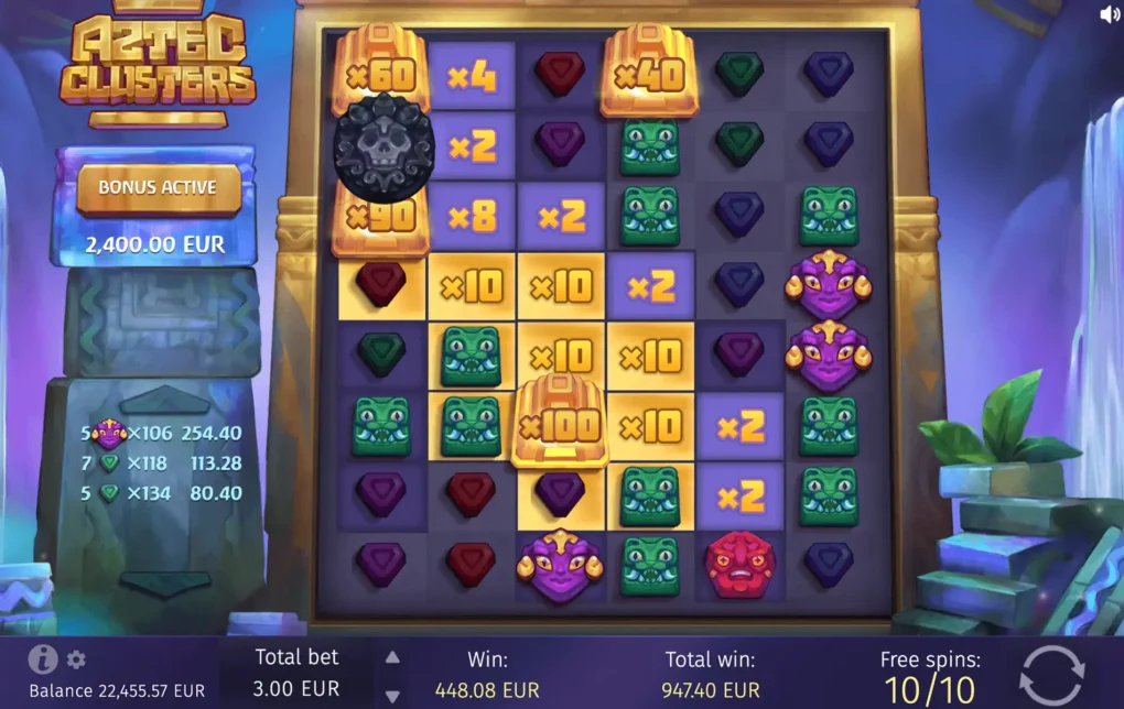 Aztec Clusters — Скриншоты из игры 7 | GamblingShot