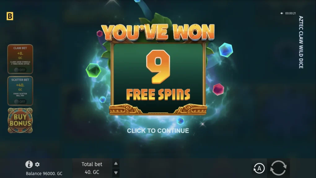 Aztec’s Claw Wild Dice — Скріншоти з гри 2 | GamblingShot