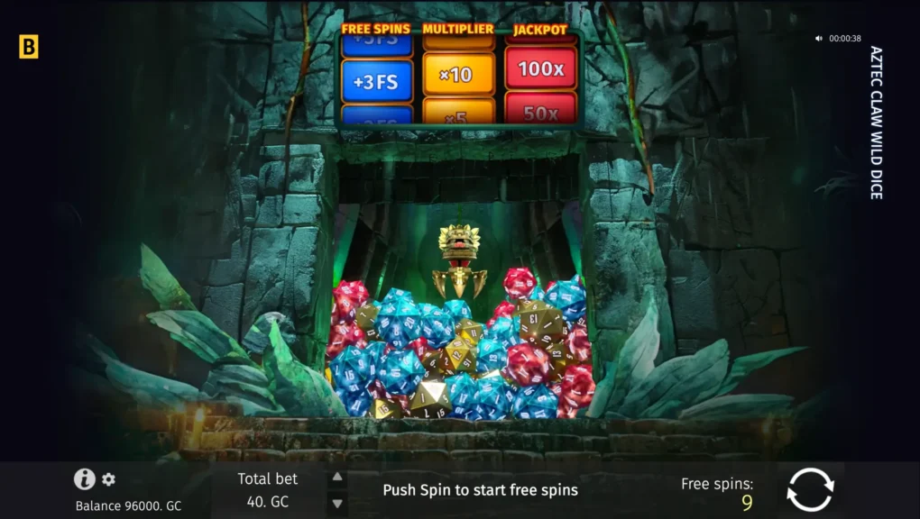 Aztec’s Claw Wild Dice — Скріншоти з гри 3 | GamblingShot
