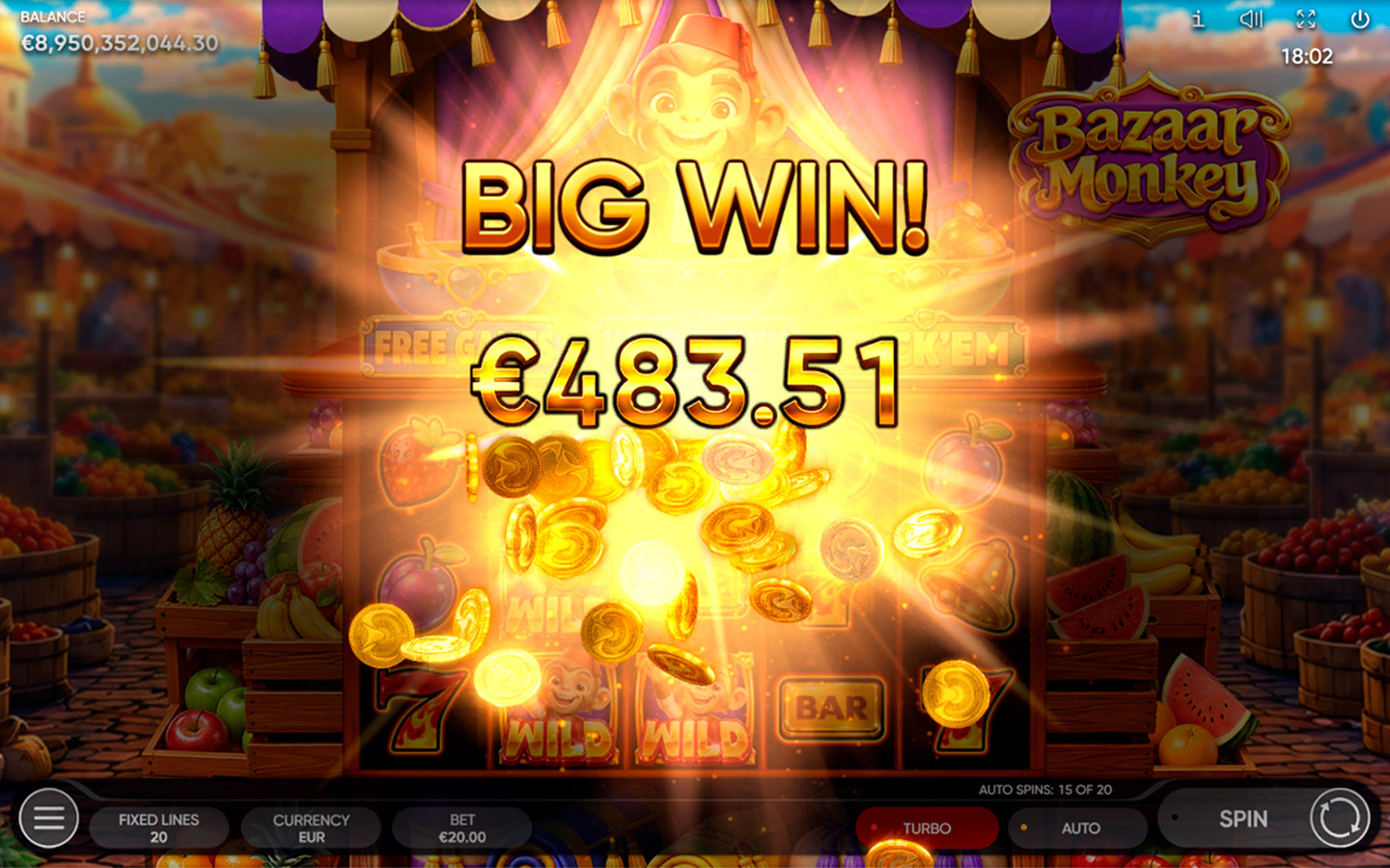 Bazaar Monkey — Скриншоты из игры 5 | GamblingShot