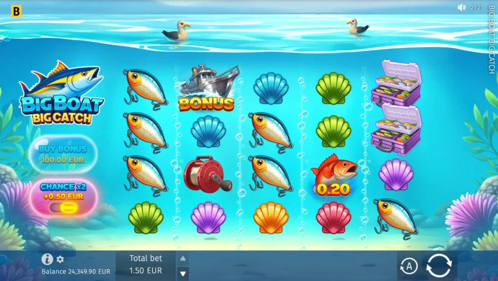 Big Boat Big Catch — Скриншоты из игры 1 | GamblingShot