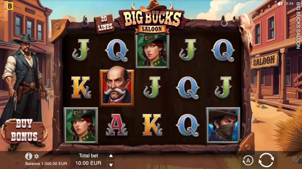 Big Bucks Saloon — Скріншоти з гри 1 | GamblingShot