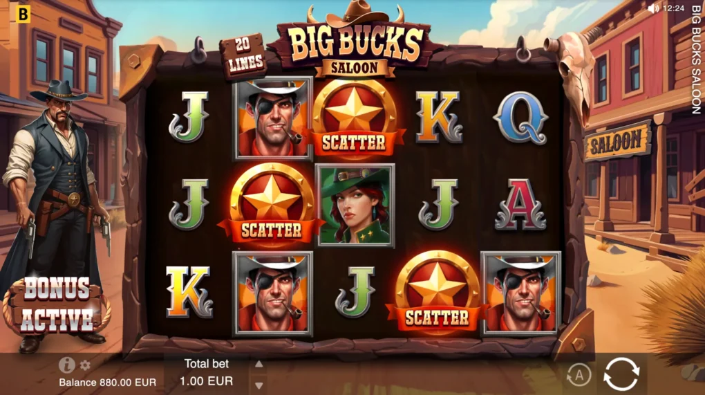 Big Bucks Saloon — Скріншоти з гри 3 | GamblingShot