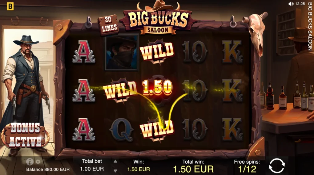 Big Bucks Saloon — Скріншоти з гри 4 | GamblingShot