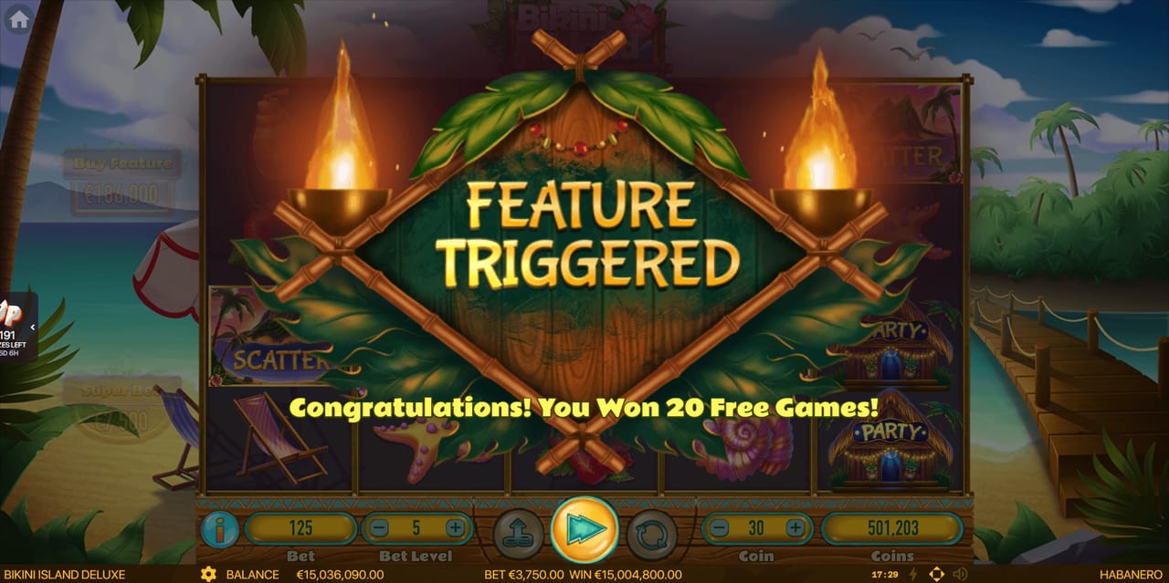 Bikini Island Deluxe — Скріншоти з гри 5 | GamblingShot