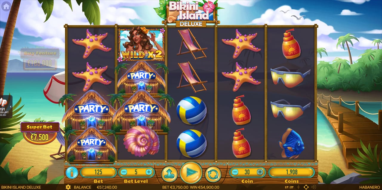 Bikini Island Deluxe — Скріншоти з гри 7 | GamblingShot
