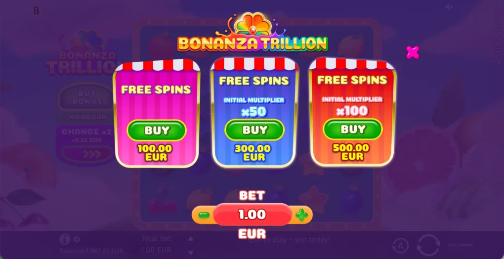 Bonanza Trillion — Скріншоти з гри 3 | GamblingShot