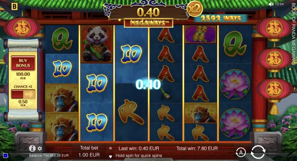 Book of Panda MEGAWAYS — Скриншоты из игры 6 | GamblingShot