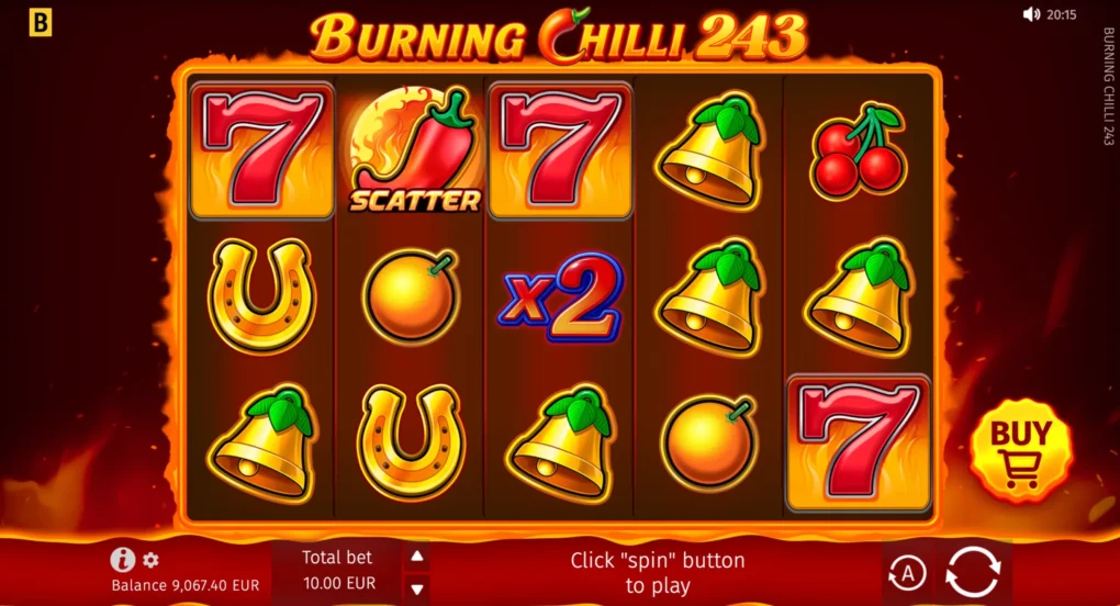 Burning Chilli 243 — Скриншоты из игры 1 | GamblingShot