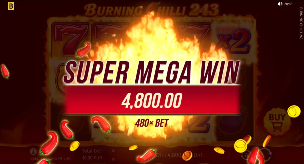 Burning Chilli 243 — Скриншоты из игры 4 | GamblingShot