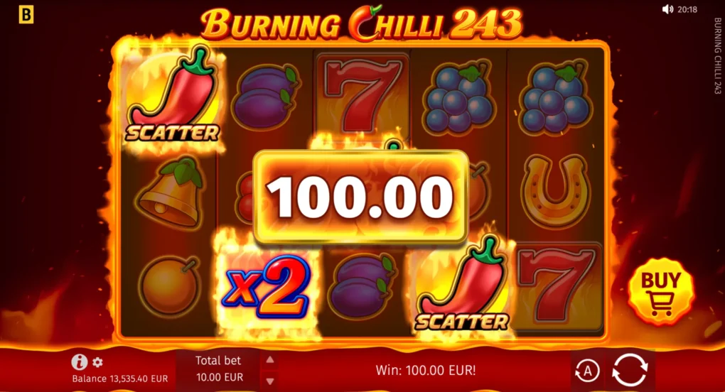 Burning Chilli 243 — Скриншоты из игры 5 | GamblingShot