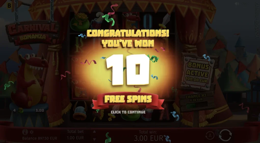 Carnival Bonanza — Game screenshots 6 | GamblingShot