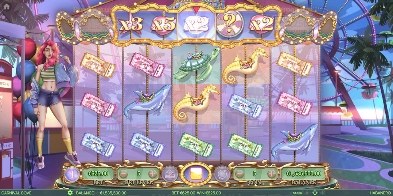 Carnival Cove — Скріншоти з гри 4 | GamblingShot