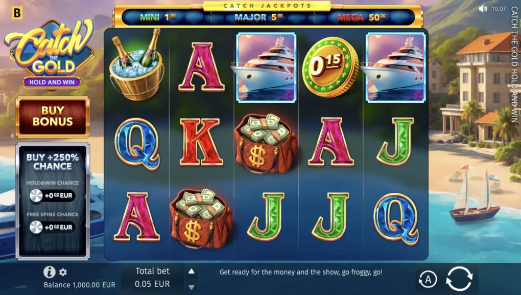 Catch the Gold Hold and Win — Скріншоти з гри 1 | GamblingShot