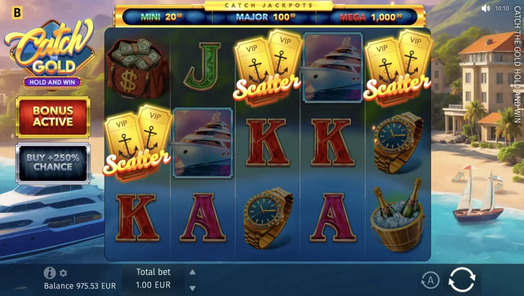 Catch the Gold Hold and Win — Скріншоти з гри 3 | GamblingShot