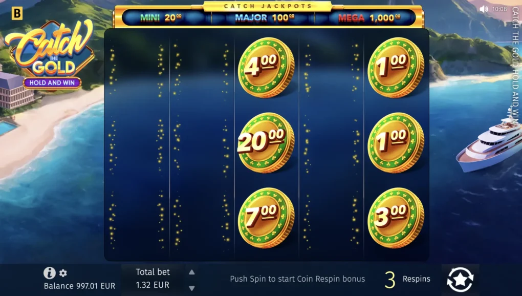 Catch the Gold Hold and Win — Скріншоти з гри 5 | GamblingShot