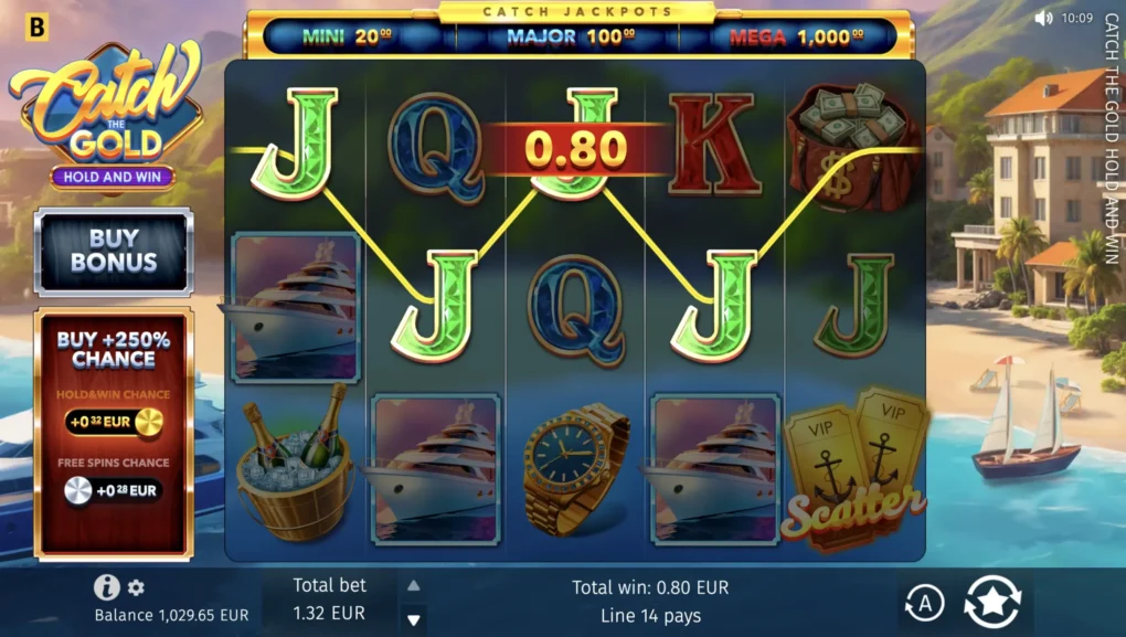 Catch the Gold Hold and Win — Скріншоти з гри 7 | GamblingShot