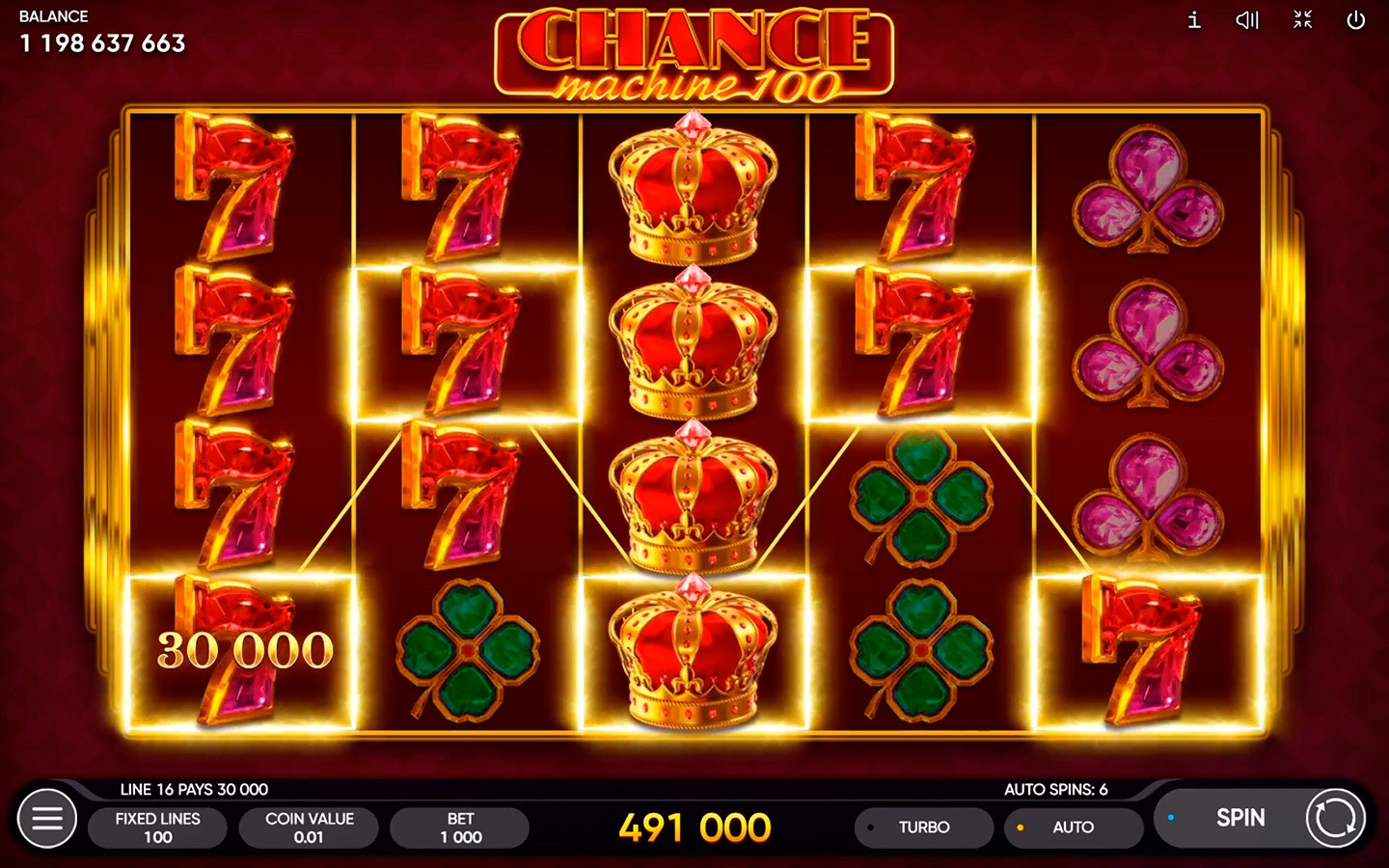 Chance Machine 100 — Game screenshots 1 | GamblingShot
