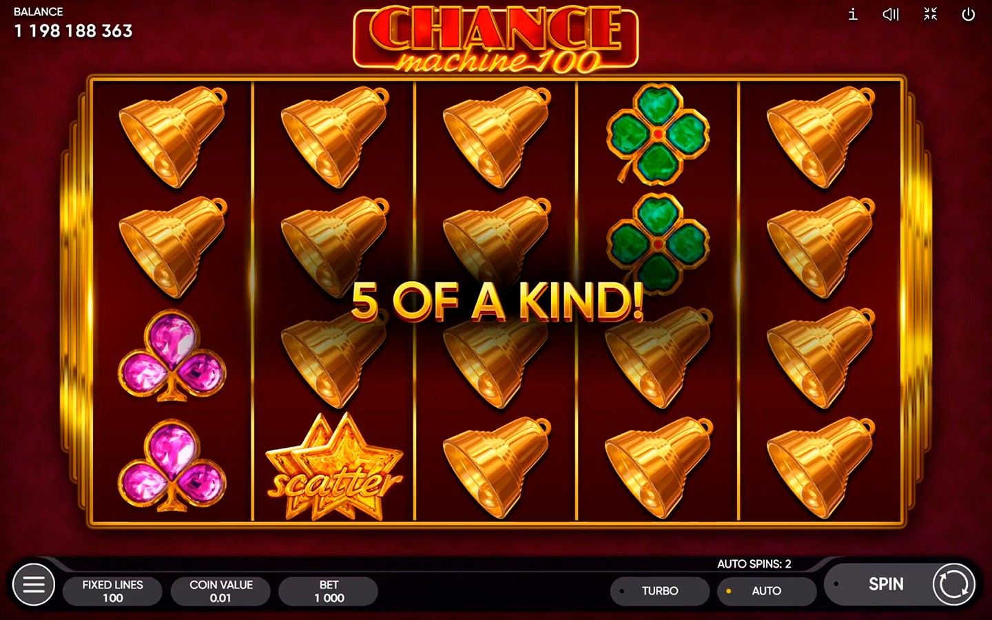 Chance Machine 100 — Game screenshots 2 | GamblingShot
