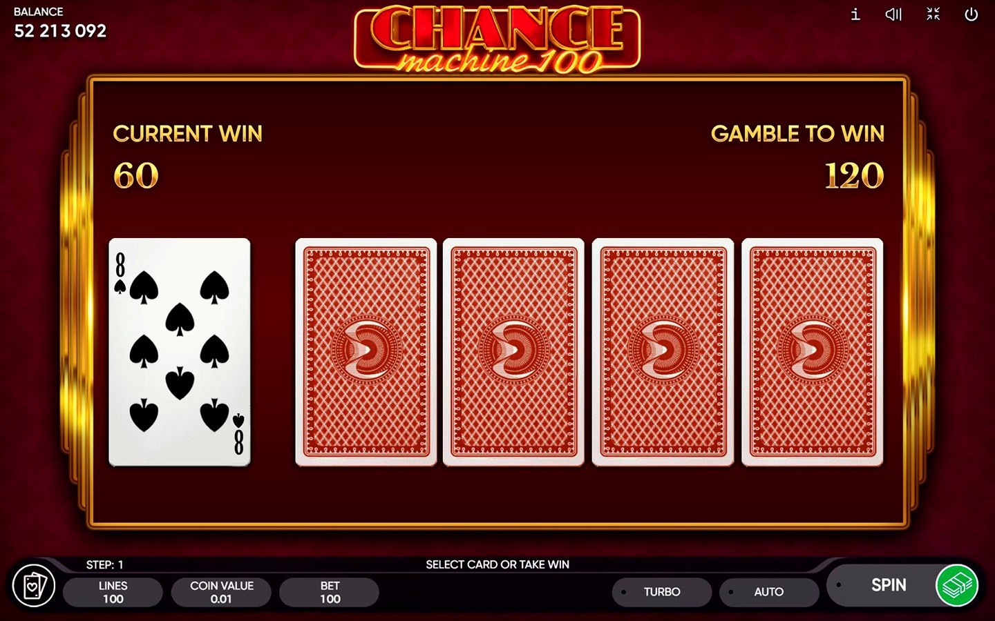 Chance Machine 100 — Game screenshots 4 | GamblingShot