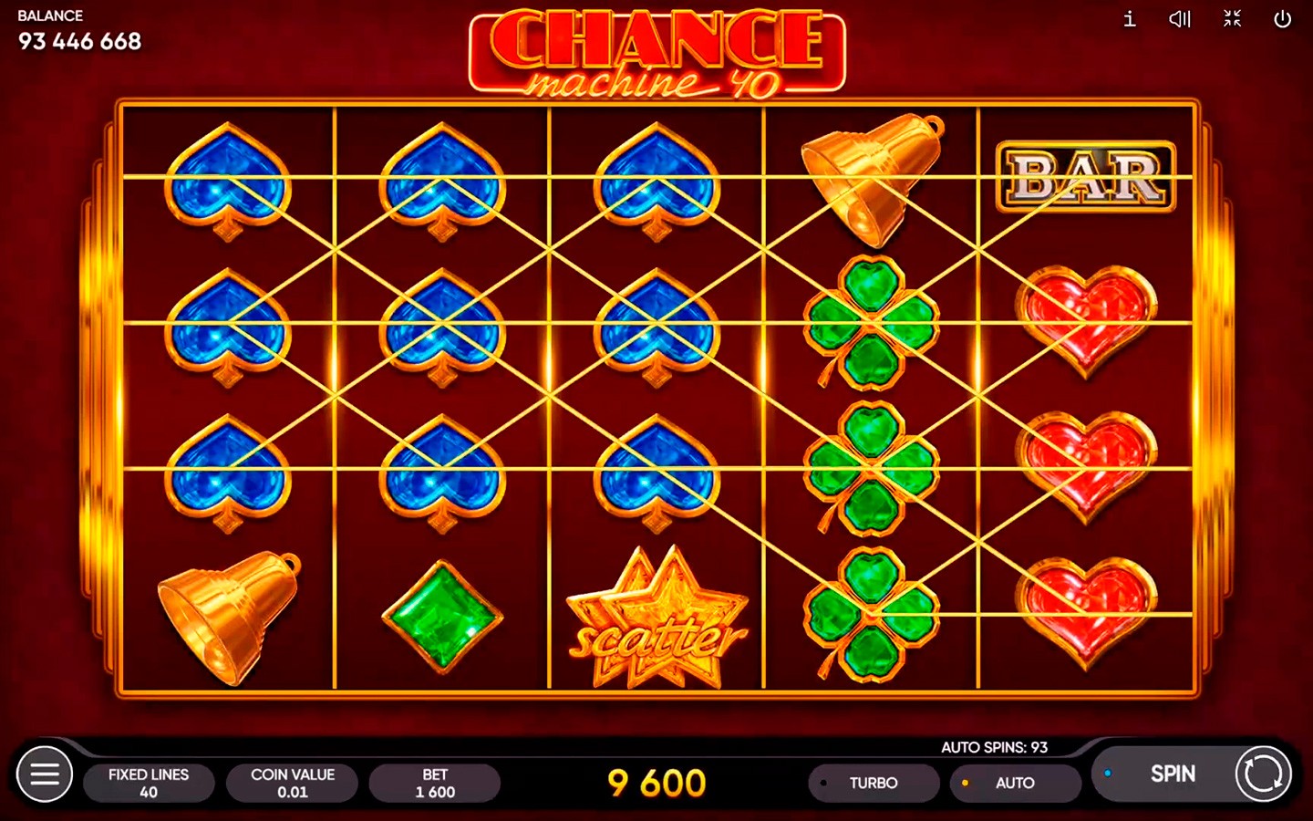 Chance Machine 40 — Скріншоти з гри 2 | GamblingShot