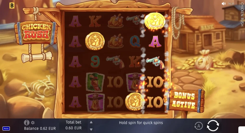 Chicken Rush — Скріншоти з гри 1 | GamblingShot