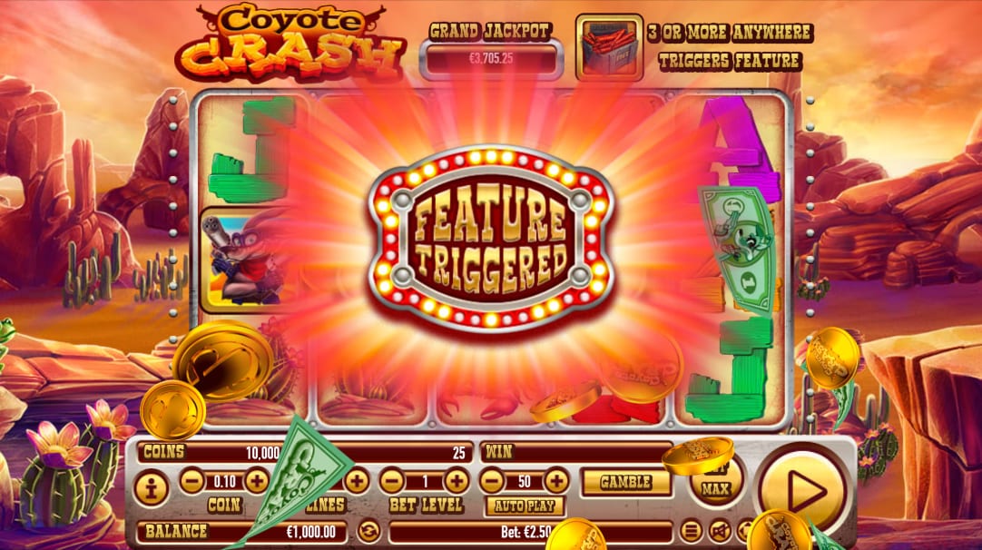 Coyote Crash — Game screenshots 3 | GamblingShot