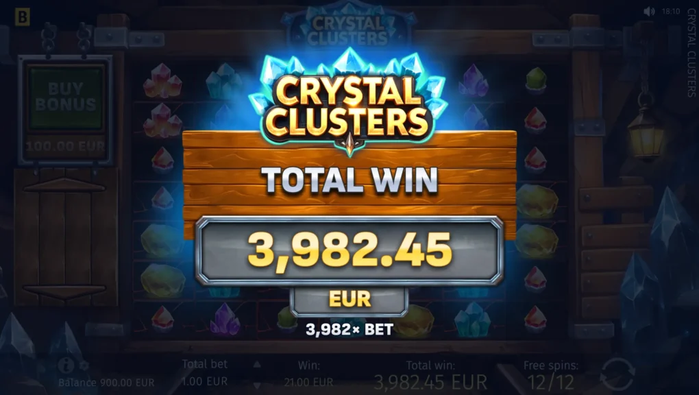 Crystal Clusters — Скриншоты из игры 2 | GamblingShot