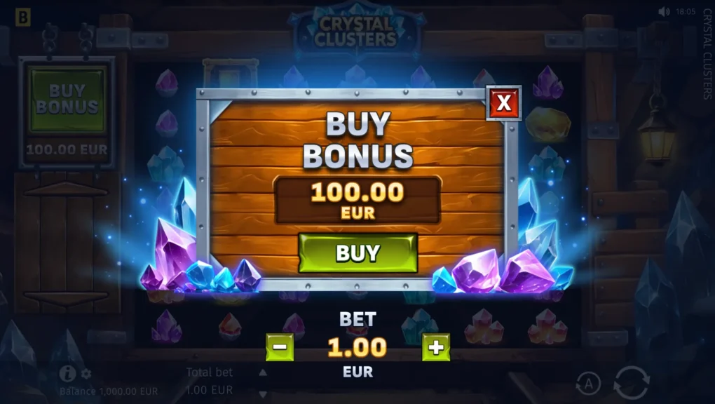 Crystal Clusters — Скриншоты из игры 5 | GamblingShot