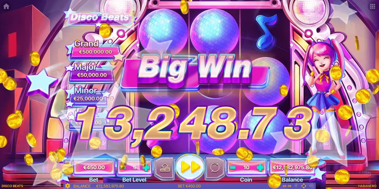 Disco Beats — Скриншоты из игры 1 | GamblingShot