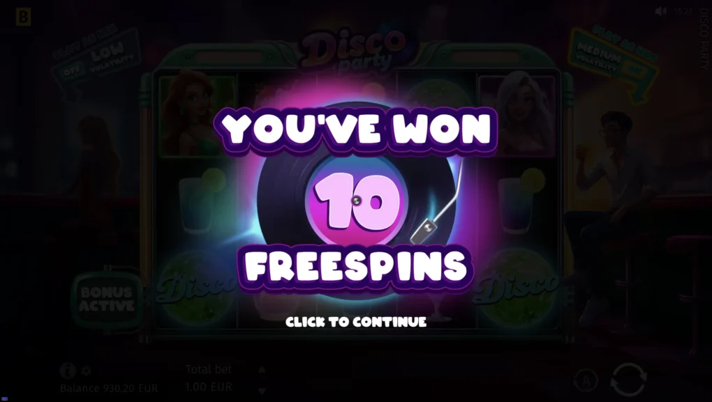 Disco Party — Game screenshots 3 | GamblingShot