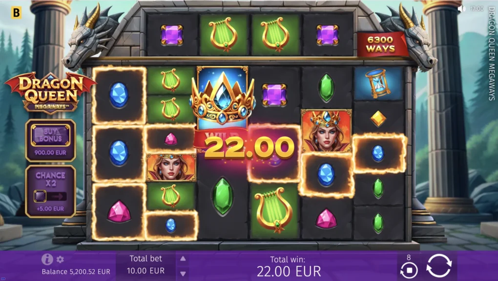 Dragon Queen MEGAWAYS — Скриншоты из игры 2 | GamblingShot