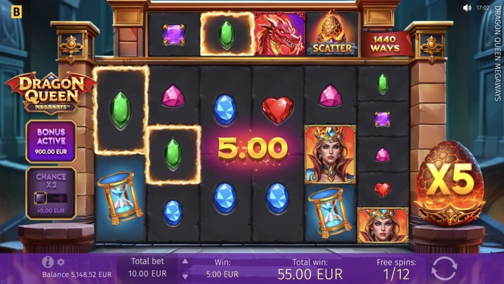 Dragon Queen MEGAWAYS — Скриншоты из игры 4 | GamblingShot