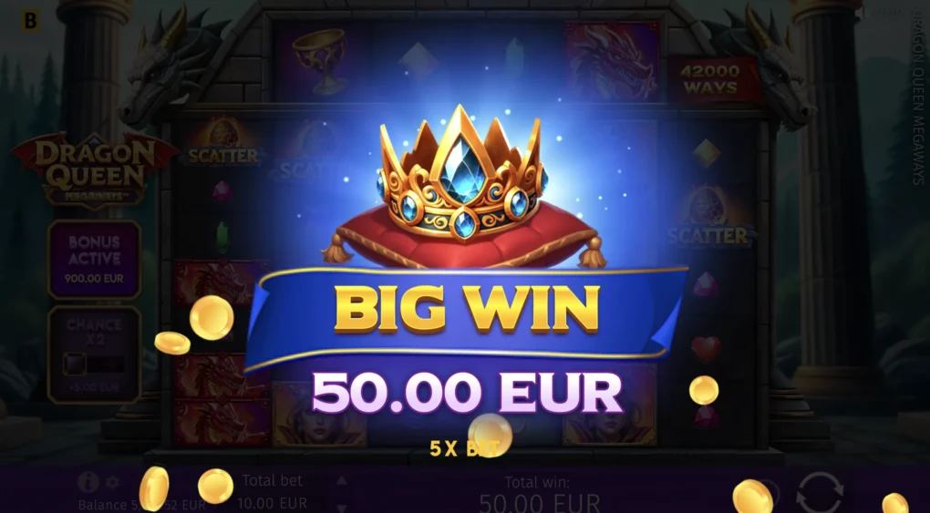 Dragon Queen MEGAWAYS — Скриншоты из игры 5 | GamblingShot