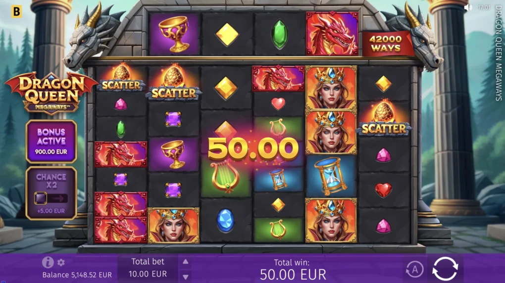 Dragon Queen MEGAWAYS — Скриншоты из игры 6 | GamblingShot